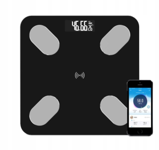 Kúpeľňa Scale Smart BMI Fitness App