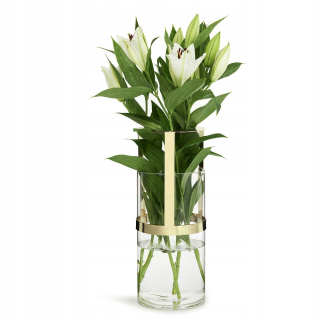 Váza SF-5018039 sklo 15 x 28 cm