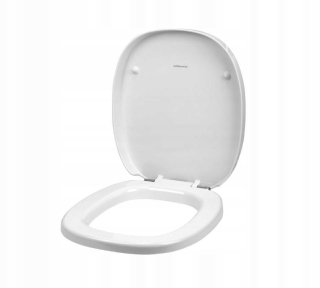 MKW Facile WC sedadlo, biely duroplast