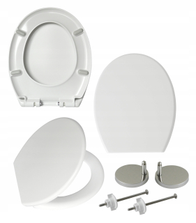 Estiva DDW0014 WC sedadlo, biely duroplast