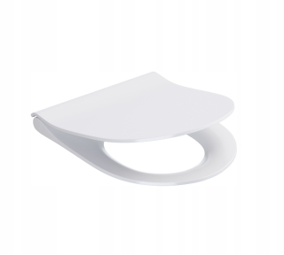WC doska - WC sedadlo Cersanit CITY OVAL, biely duroplast