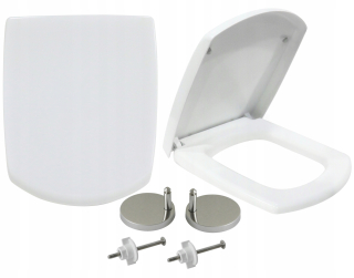 WC sedadlo Estiva C, biely duroplast