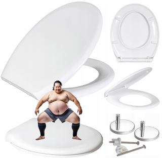 WC sedátko Tycner WC SEAT biely polypropylén