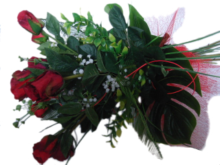 Kytica kytice kvetov umelé Roses Gift