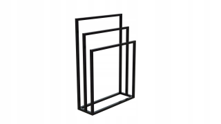 Vešiak - Čierny uterák, rohož 85x60, stojatá Lavita