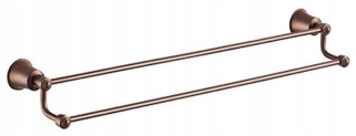 Vešiak - Dvojitý vešiak na uterák 65 cm