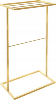 Vešiak - Vešiak na uterák 50 cm stojaci zlatý Baltica