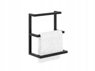 Vešiak - Triple Wall Towel Hanger xs čierny