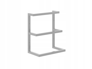Vešiak - Triple Wall Towel Hanger xs striebro
