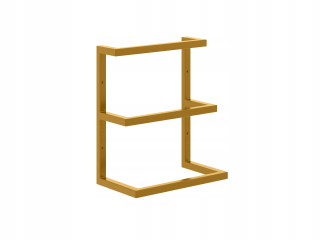 Vešiak - Triple Wall Towel Hanger XS Zloty