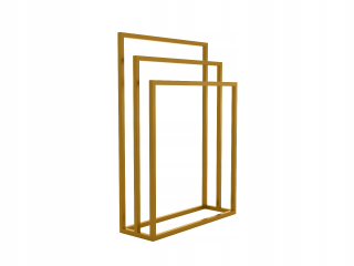 Vešiak - Triblling Towel Hanger Triple M Gold