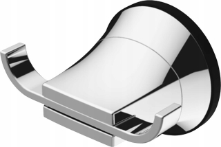 Vešiak - DVOJITÝ VEŠIAK S PRÍSAVKOU CHROM DEANTE