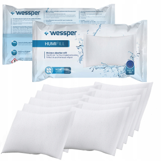 Pohlcovač vlhkosti - NÁPLŇKY DO ABSORPTORA VLHKOSTI 250G x 10KS