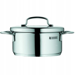 Hrniec, kastrol - WMF Pot Low mini 12 cm s 0,7 Cromargan krytom