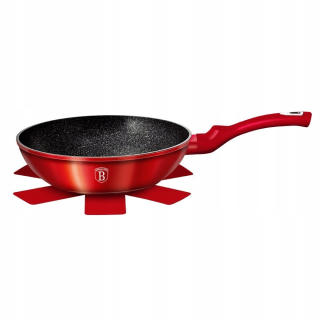 Wok panvica - Žula Wok 28cm Berlinger Haus Metallic Line Bu