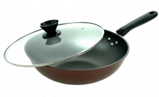 Wok panvica - Wok patelia 32 cm hlboko nevítané cover