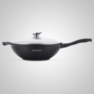 Wok panvica - Marble wok 28 guľatá RL-BW28M