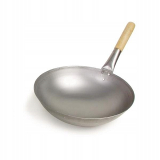 Wok panvica - Wok Priemer 30 cm - Zaoblený
