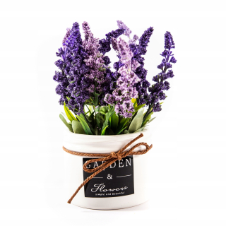 Heather in the Pot Artificial Flower inak