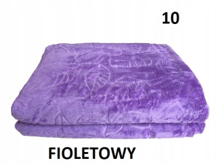 Prikrývka na posteľ - Myway Microfibra prikrývka 200 x 220 cm odtiene fialovej