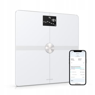 Analytická hmotnosť Nokia Body WiFi White Glass 180 kg