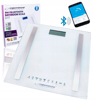 Elektronická stupnica Bluetooth 8in1 BMI. tkanivá