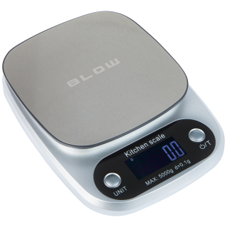 Kuchynská stupnica Blow KS203 Striebro/šedá 5 kg
