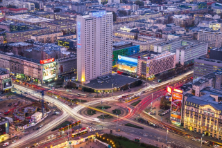 Varšava Centrum - prémiový plagát