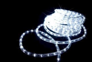 Svetla na Vianočný stromček - Svetelná hadica 960 LED 40 m, studená biela