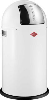 Odpadkový kôš - Wesco White Garbage Bin 22L Pushboy Jr.