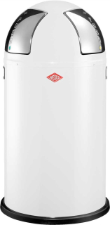 Odpadkový kôš - Wesco White odpadový kôš 50 l zatlačte dva