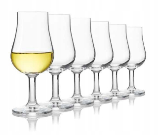 Poháre na whisky Krosno Pure transparentné 100ml 6 ks.