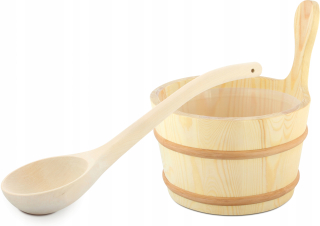 SAWO 340-P + WOJDREW WD-L400 Sauna Bucket