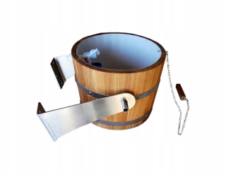 Vedro pre GOMPES sauna 20 l dub