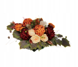 Veniec, kvety ikebana na hrob - Exkluzívny partia na cintoríne hrob Ikebana