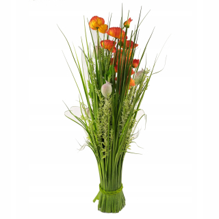 Banda umelé kvety vysokej trávy Maki 70cm