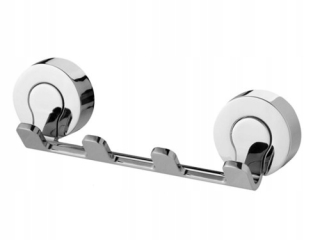 Vešiak - Ventura 05314 4-Hacket Hanger Chrome Bisk