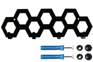 Vešiak - Hexagon 30 cm uterák kúpeľňa vešiak