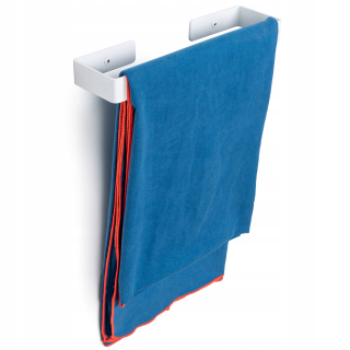 Vešiak - Kúpeľňa vešiak na uterák 30 cm biely podkrovie