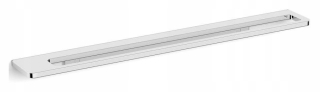 Vešiak - Kúpeľňový vešiak na uterák jednoduchý Chrome 60 cm