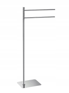 Vešiak - Závesný vešiak na uterák Double Chrome 84 cm