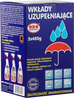 Pohlcovač vlhkosti - Vlhký absorbér vložte Oro 2x450 ml