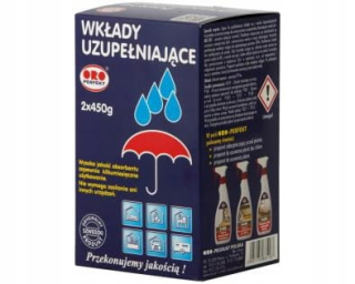 Pohlcovač vlhkosti - Príspevok v zásobnom absorbéri vlhkosti 2x450g vlhkosti plesní