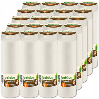 Kahance, sviečky na hroby - Bolsius ropy sviečky cartridge č.10 144h 20ks