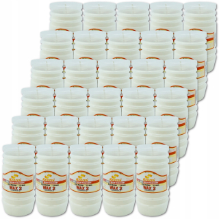 Kahance, sviečky na hroby - Parafín Crozen Wax 2 60h 30ks
