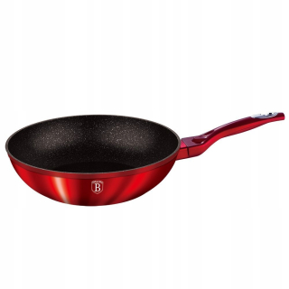 Wok panvica - Wok Granite indukčné 28cm Berlinger Haus BH-1267