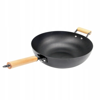 Wok panvica - Liatina wok na indukcii 32 cm pre darček
