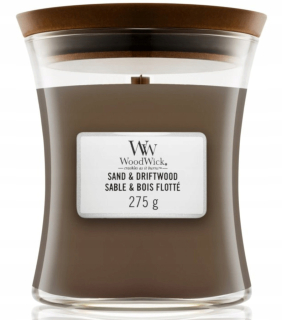 Tradičné sójové sójové sójové sójové sóje a naplavené drevo Woodwick 1 ks.