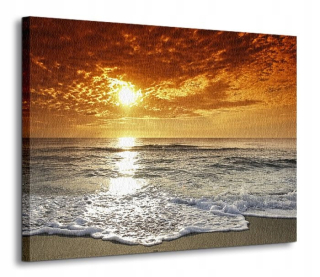 West Sunset Coast Obrázok na plátne 120x90 cm