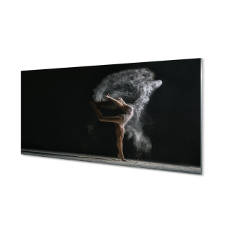 Canvas výtlačok plátno Žena dym 140x70 cm